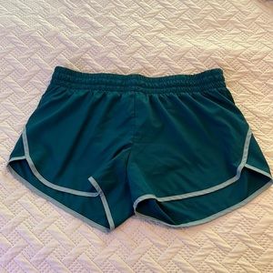 Athletic Shorts Teal/Green Size XL
